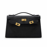 Hermès Mini Kelly II 22cm Noir Epsom Calf Leather Gold Hardware