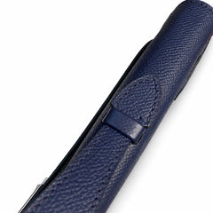 Hermès Kelly Cut 31 Bleu Saphir Epsom Palladium Hardware