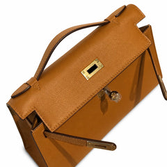 Hermès Kelly Sellier Mini II 22 Sesame Swift Calf Leather Gold Hardware
