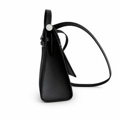 Hermès Herbag Zip 31 All Black Calf Leather Palladium Hardware