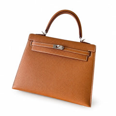Hermès Kelly II 25cm Gold Epsom Calf Leather Gold Hardware
