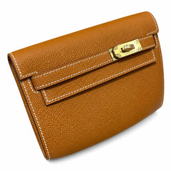 Hermès Kelly To Go Alezan Epsom Calf Leather Gold Hardware