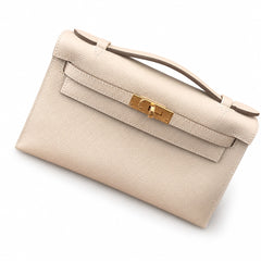 Hermès Mini Kelly II 22cm Milkshake Epsom Calf Leather Gold Hardware