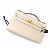 Hermès Mini Kelly II 22cm Milkshake Epsom Calf Leather Gold Hardware