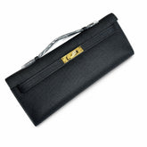 Kelly Cut 31 handbag Epsom leather picture black ready stock