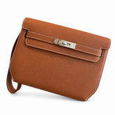 Kelly Depeches 25 clutch, Togo leather (with additional shoulder strap), can be worn cross-body, can be carried by hand or on the wrist, daily needs, seamless switch between business/leisure - central