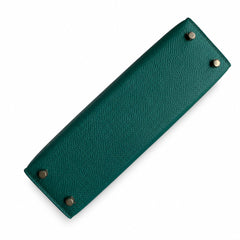 Hermès Kelly Sellier 19 Vert Malachite Epsom Palladium Hardware