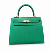 Hermès Kelly II 25cm Vert Vertigo Epsom Calf Leather Gold Hardware