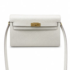 Hermès Kelly To Go 19.5 Craie Epsom Calf Leather Gold Hardware