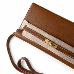 Hermès Kelly Shoulder Gold Epsom Gold Hardware