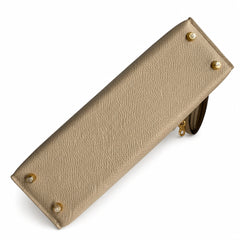 Hermès Kelly Sellier 19 Gris Tourterelle Epsom Gold Hardware