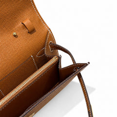 Hermès Kelly To Go Alezan Epsom Calf Leather Gold Hardware
