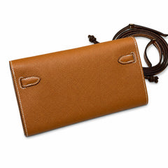 Hermès Kelly To Go Alezan Epsom Calf Leather Gold Hardware