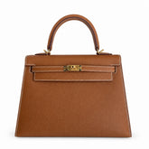 Hermès Kelly II 25cm Gold Epsom Calf Leather Gold Hardware
