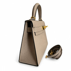 Hermès Kelly Sellier 19 Gris Asphalte Epsom Gold Hardware