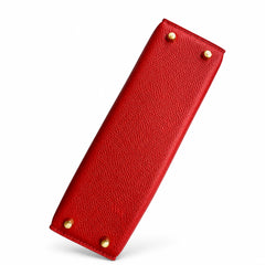 Hermès Kelly Sellier 19 Rouge Casaque Epsom Gold Hardware
