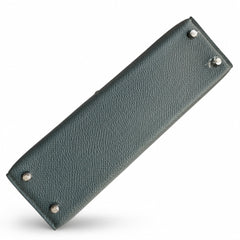 Hermès Kelly Sellier 19 Vert Amande Epsom Palladium Hardware