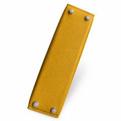 Hermès Kelly Sellier 19 Jaune Ambre Epsom Palladium Hardware