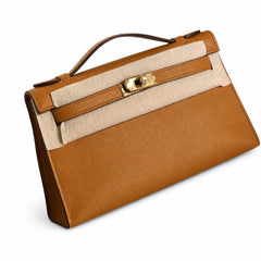 Hermès Kelly Sellier Mini II 22 Sesame Swift Calf Leather Gold Hardware