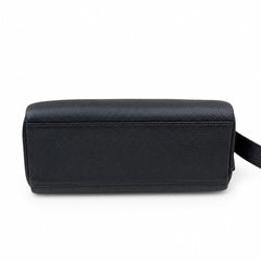 Kelly Messenger PM 27 Veau Togo, Noir, Palladium Hardware