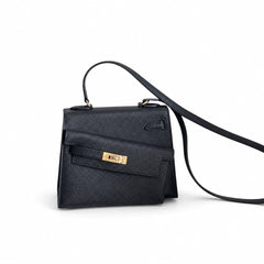Hermès Kelly En Désordre 20cm Noir Epsom Calf Leather Gold Hardware
