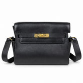 Kelly Messenger PM 27 Veau Togo, Noir, Gold Hardware