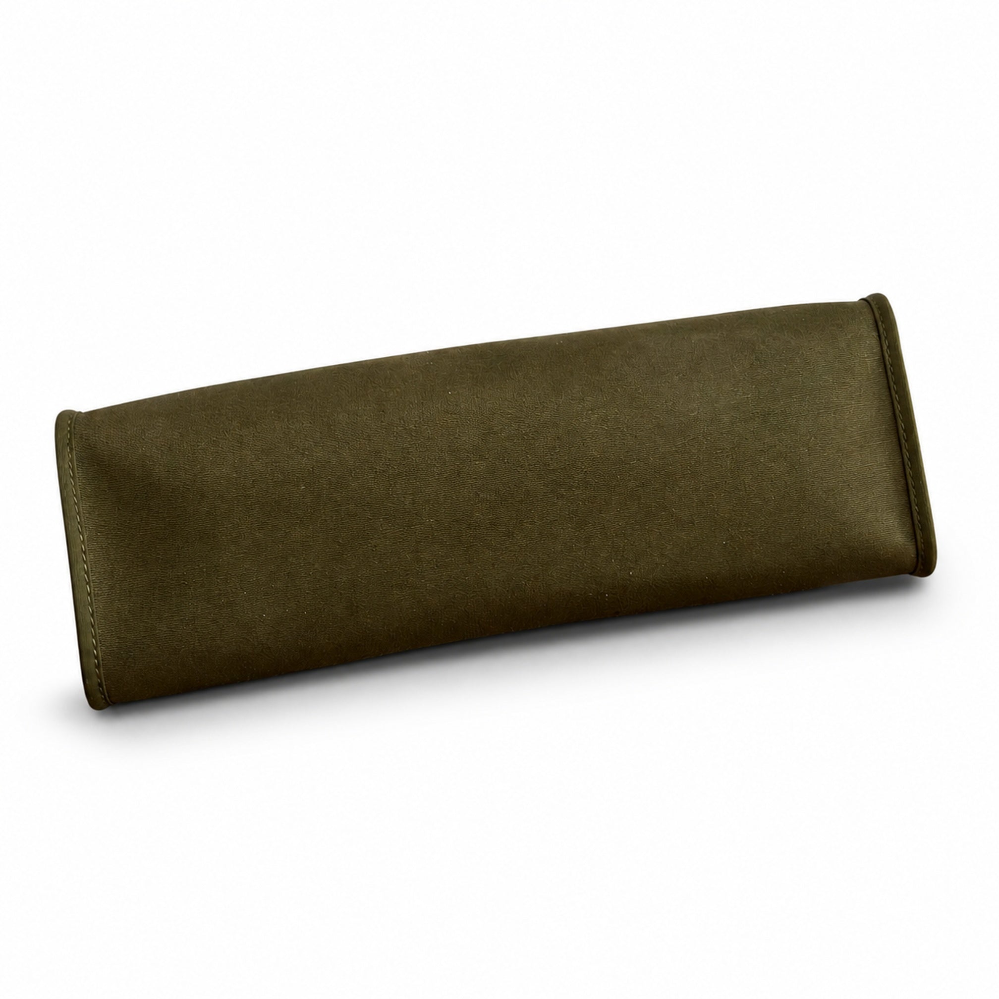 Hermès Herbag Zip 31 Berline Lichen & Ecru-Beige Toile H / Noir Vache Calf Leather Palladium Hardware