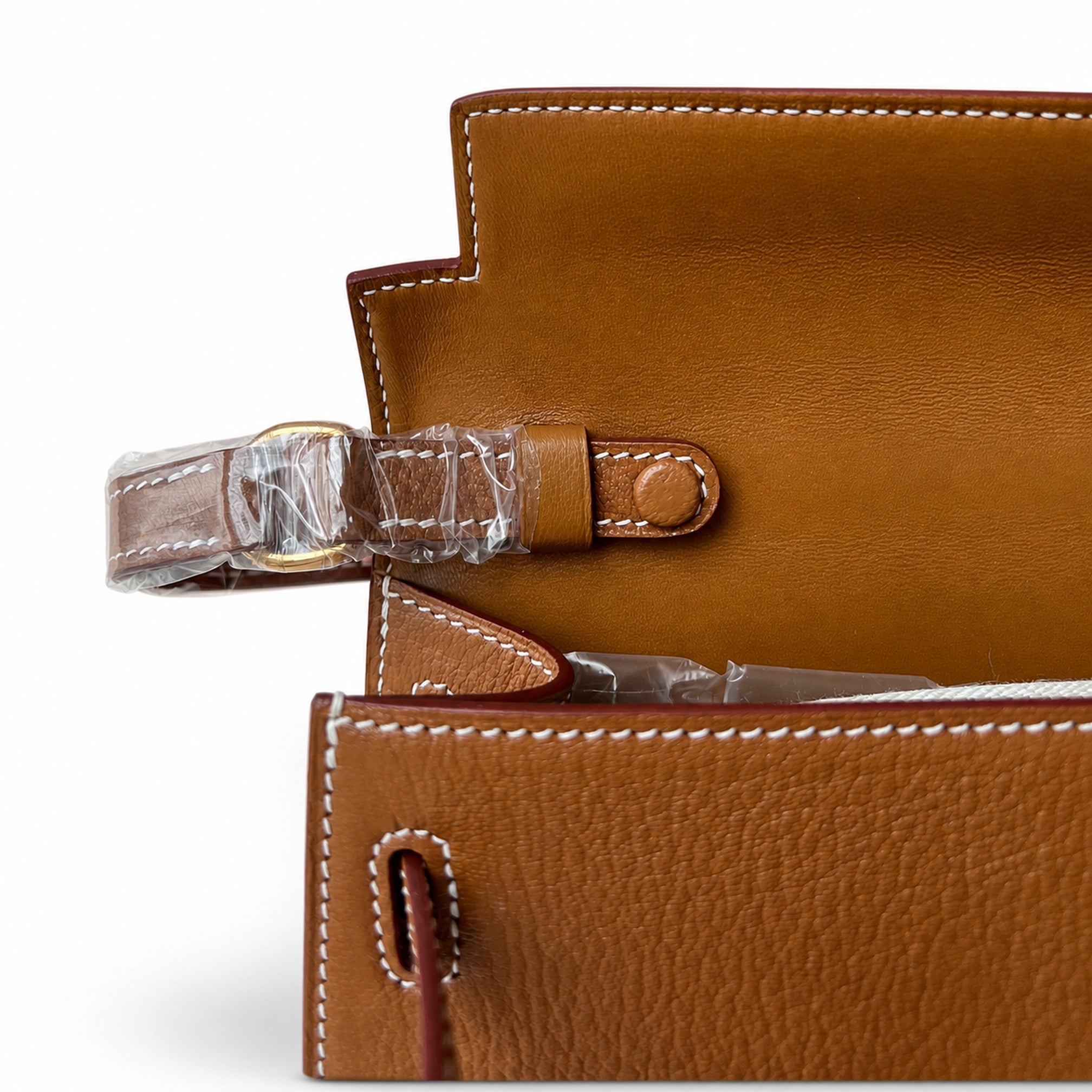 Hermès Kelly Shoulder Gold Epsom Gold Hardware