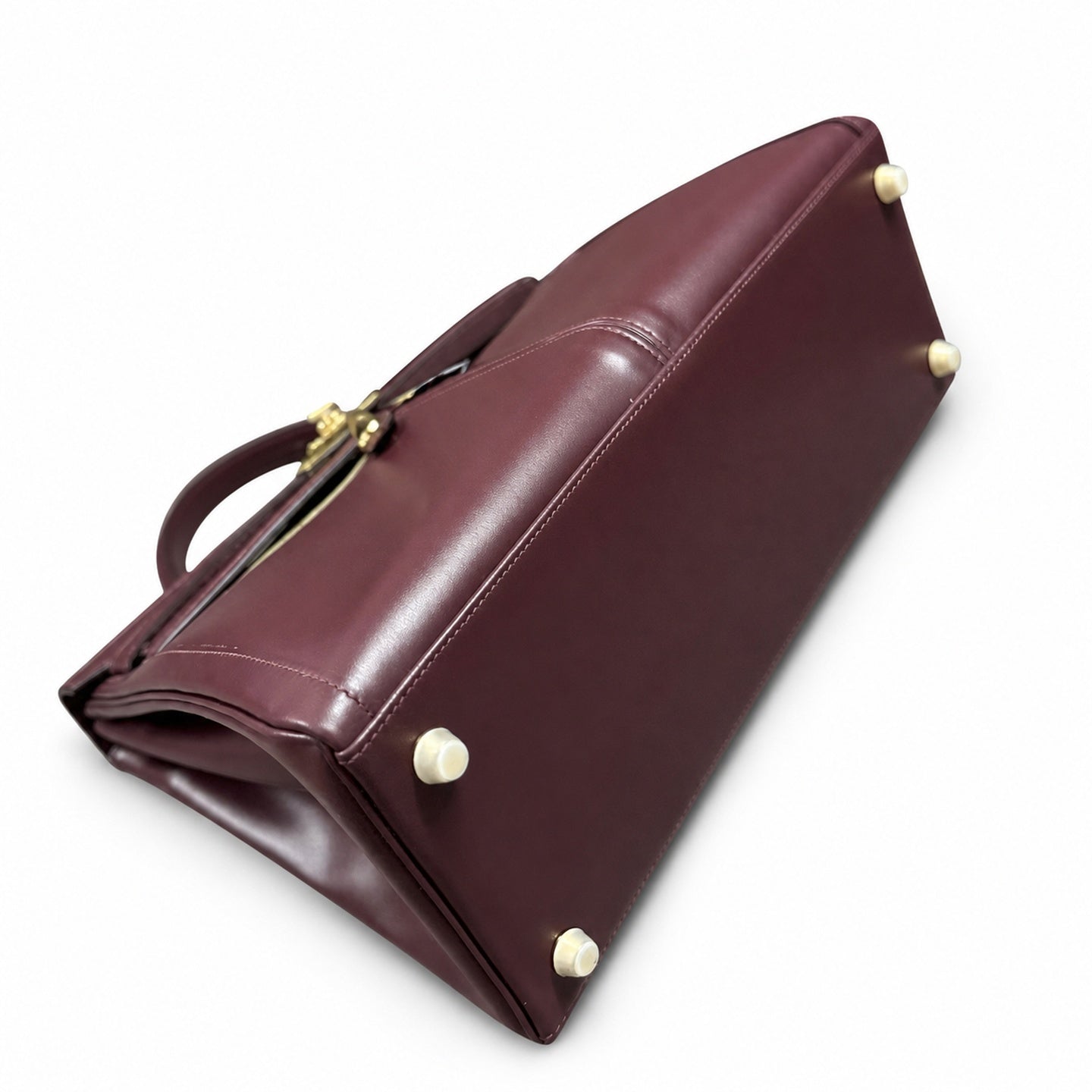 Hermès Box Kelly 35 Lakis Leather Gold Hardware Women Handbag