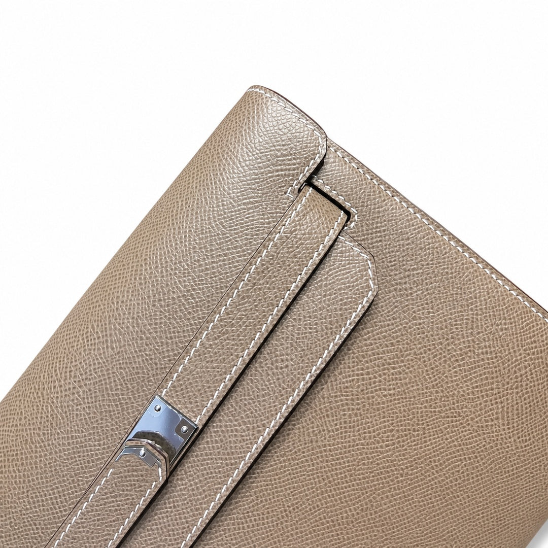 Kelly Depeches 25cm Epsom leather Palladium Hardware