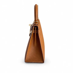 Hermès Kelly II 25cm Gold Epsom Calf Leather Gold Hardware