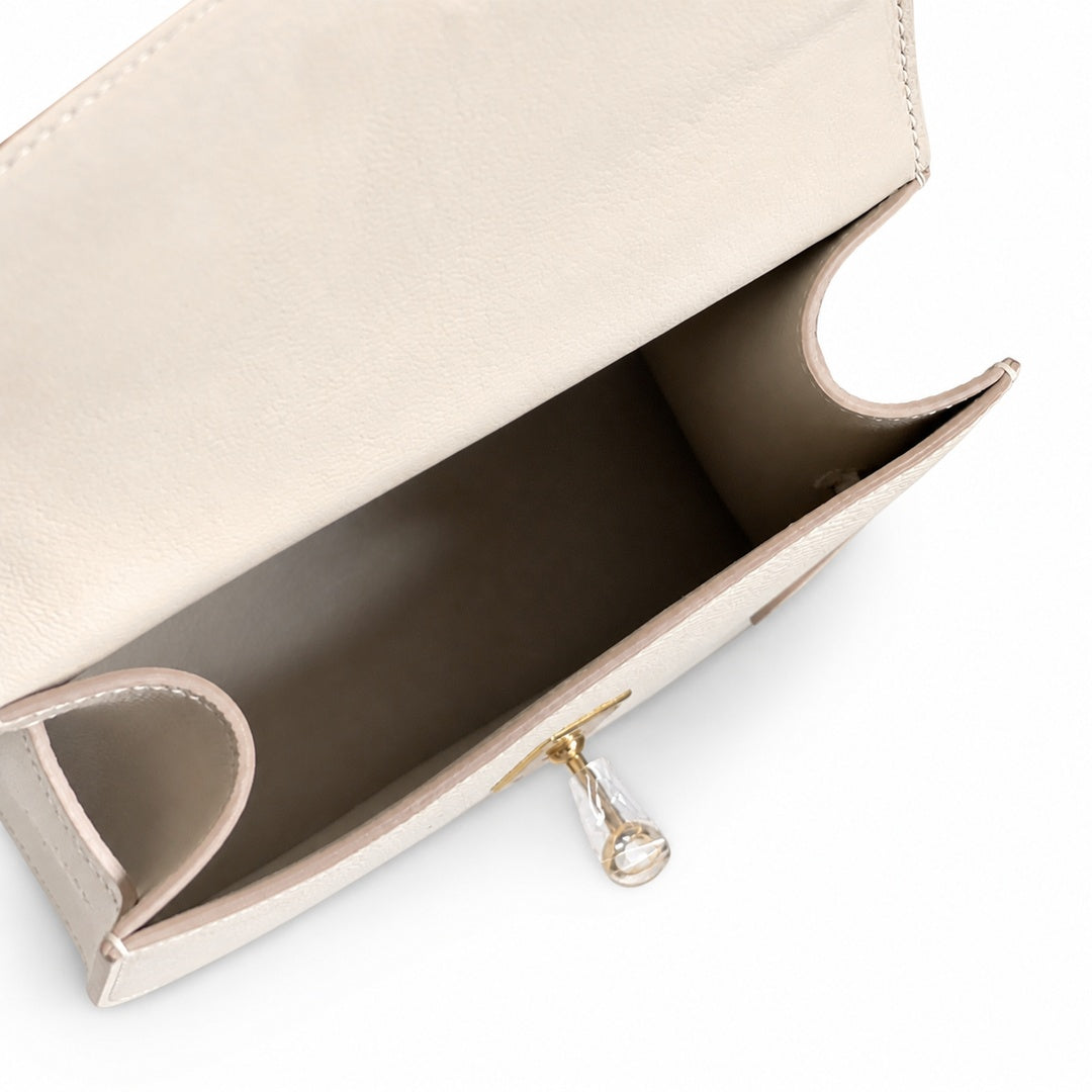 Hermès Kelly En Désordre 20cm Milkshake Epsom Calf Leather Gold Hardware
