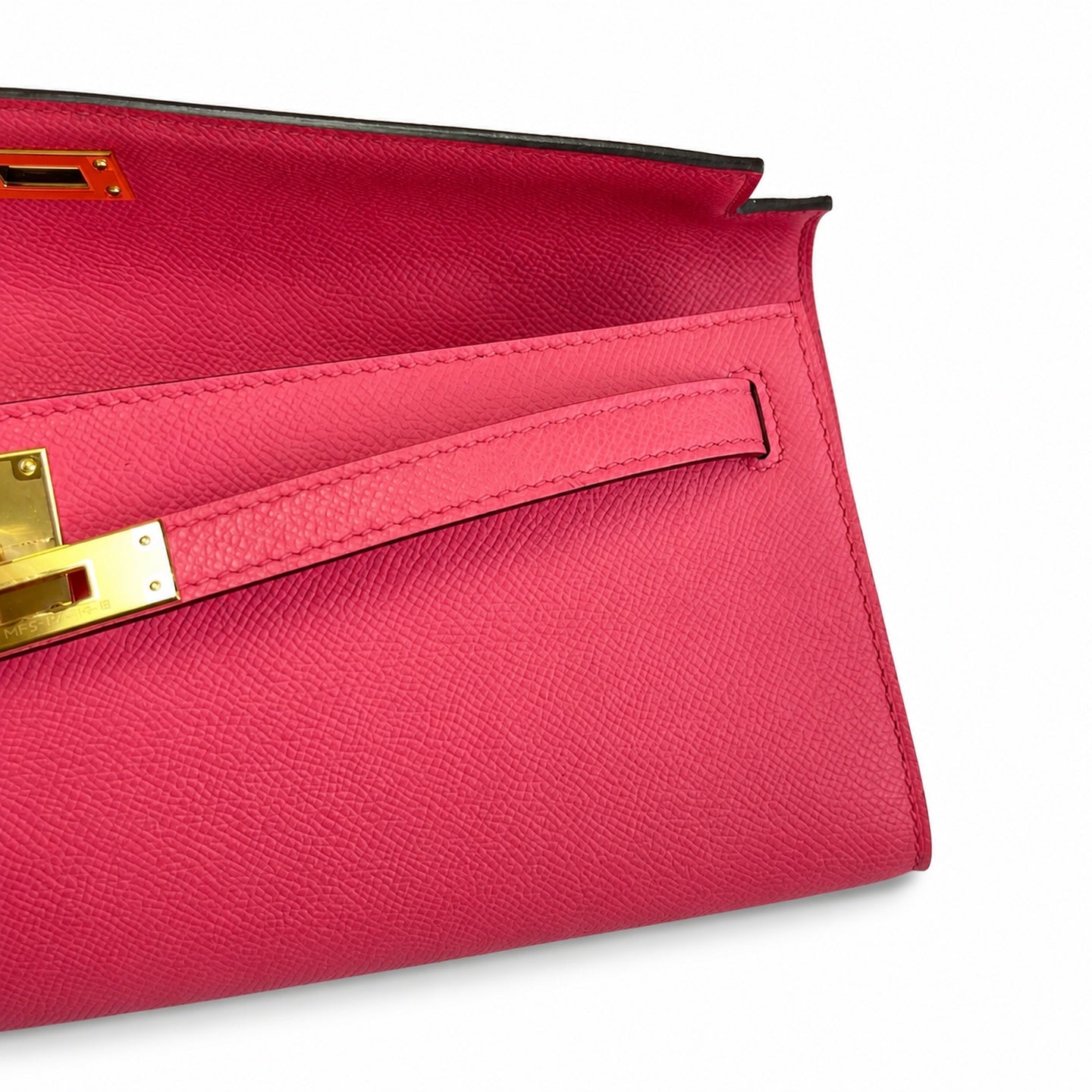 Hermès Kelly Cut 31 Clutch Epsom Leather Picture Lipstick Powder