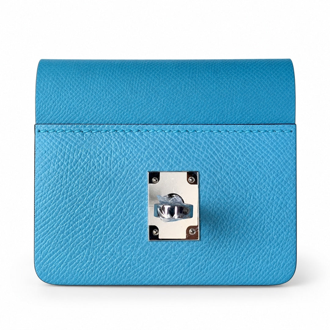 Hermès Mini Kelly II 25cm Bleu Nord Color Matching Epsom Calf Leather Palladium Hardware