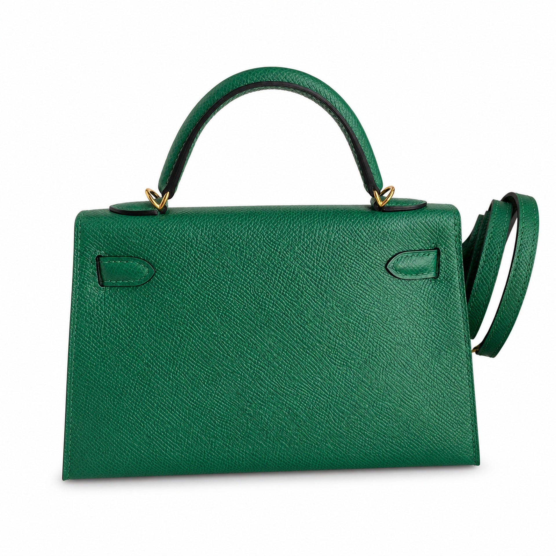 Hermès Kelly Sellier 19 Vert Cactus Epsom Gold Hardware