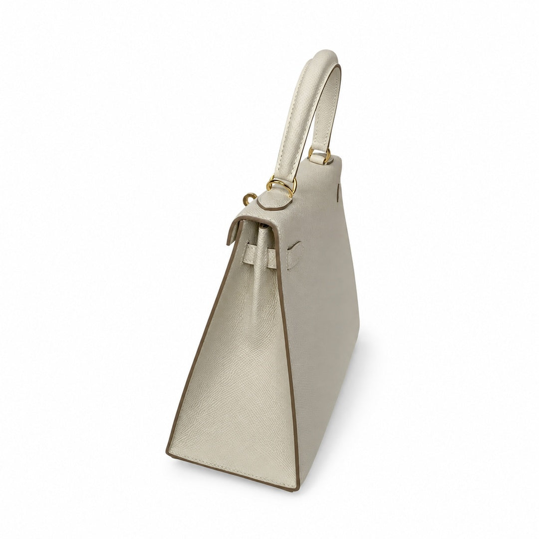Hermès Kelly Sellier 25cm Milkshake Epsom Calf Leather Gold Hardware
