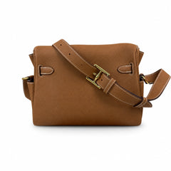 Kelly Messenger PM 27 Veau Togo, Gold, Gold Hardware