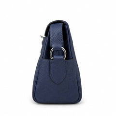 Kelly Messenger PM 27 Veau Togo, Bleu Saphir, Palladium Hardware