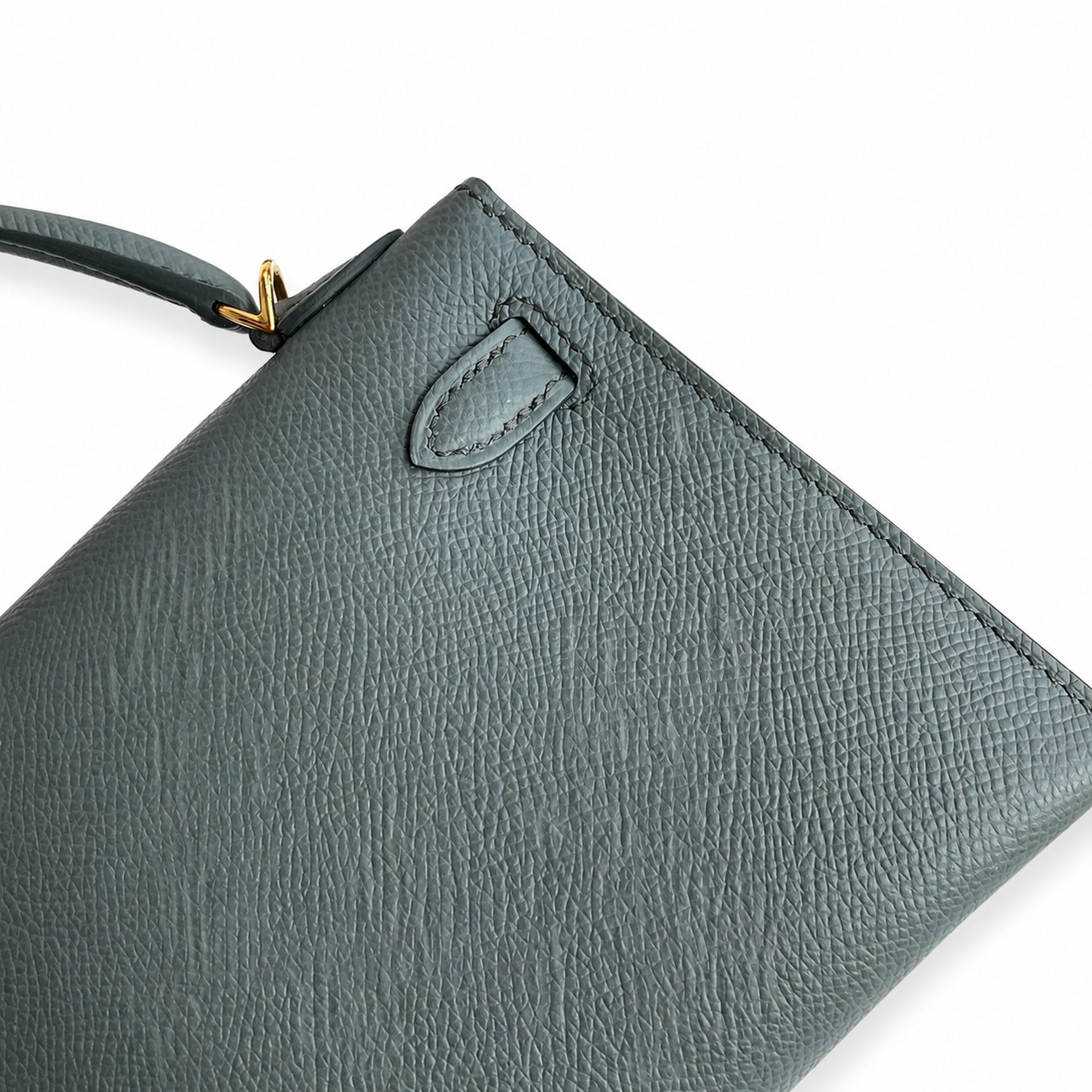 Hermès Kelly Sellier 19 Vert Amande Epsom Gold Hardware