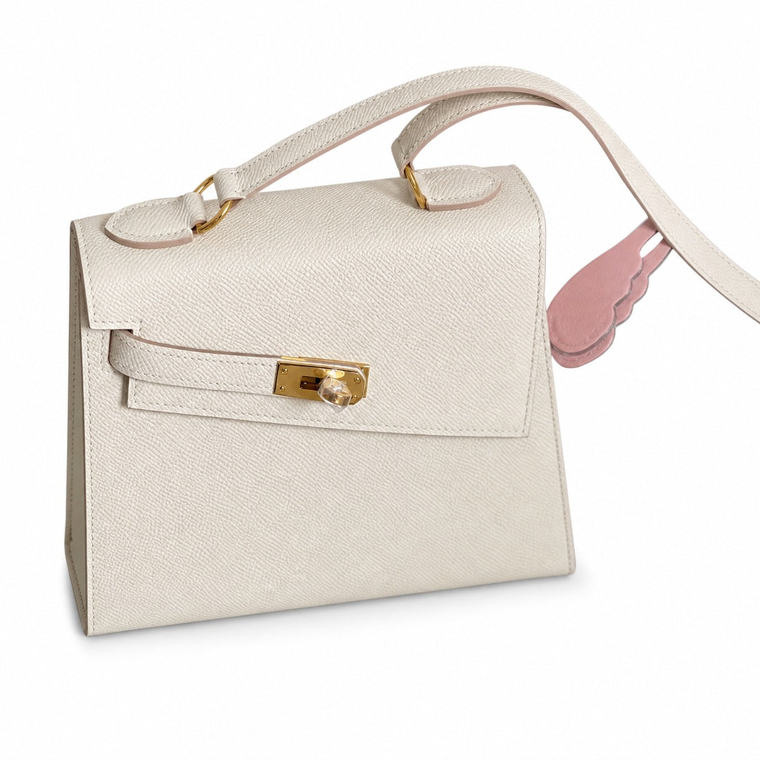 Hermès Kelly En Désordre 20cm Milkshake Epsom Calf Leather Gold Hardware