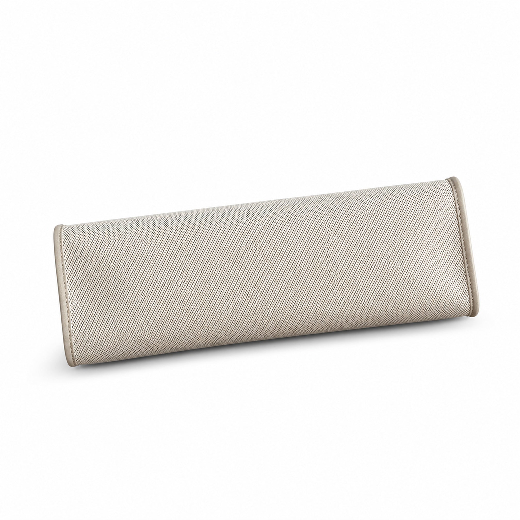 Hermès Herbag 31 Natural Canvas & Caramel Calf Leather Palladium Hardware