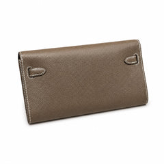 Hermès Kelly To Go Etoupe Epsom Calf Leather Gold Hardware