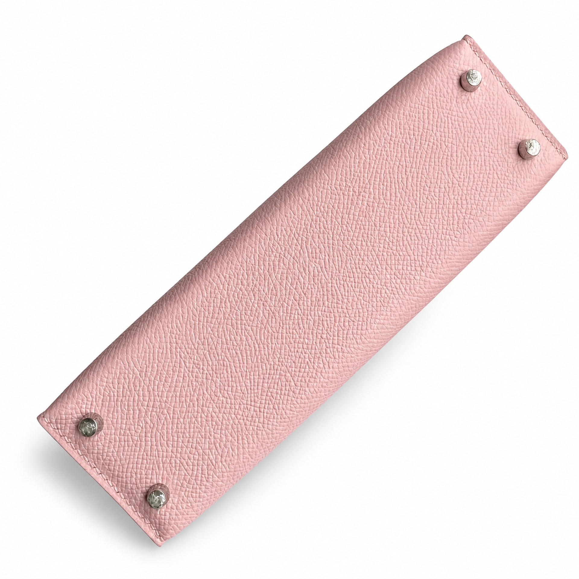 Hermès Kelly Sellier 19 Rose Sakura Epsom Palladium Hardware