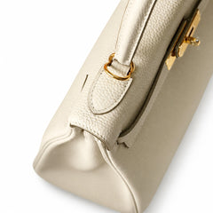 Hermès Kelly Retourne 25 Craie Epsom Calf Leather Gold Hardware
