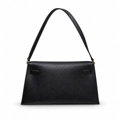 Hermès Kelly Elan Noir Epsom Calf Leather Gold Hardware