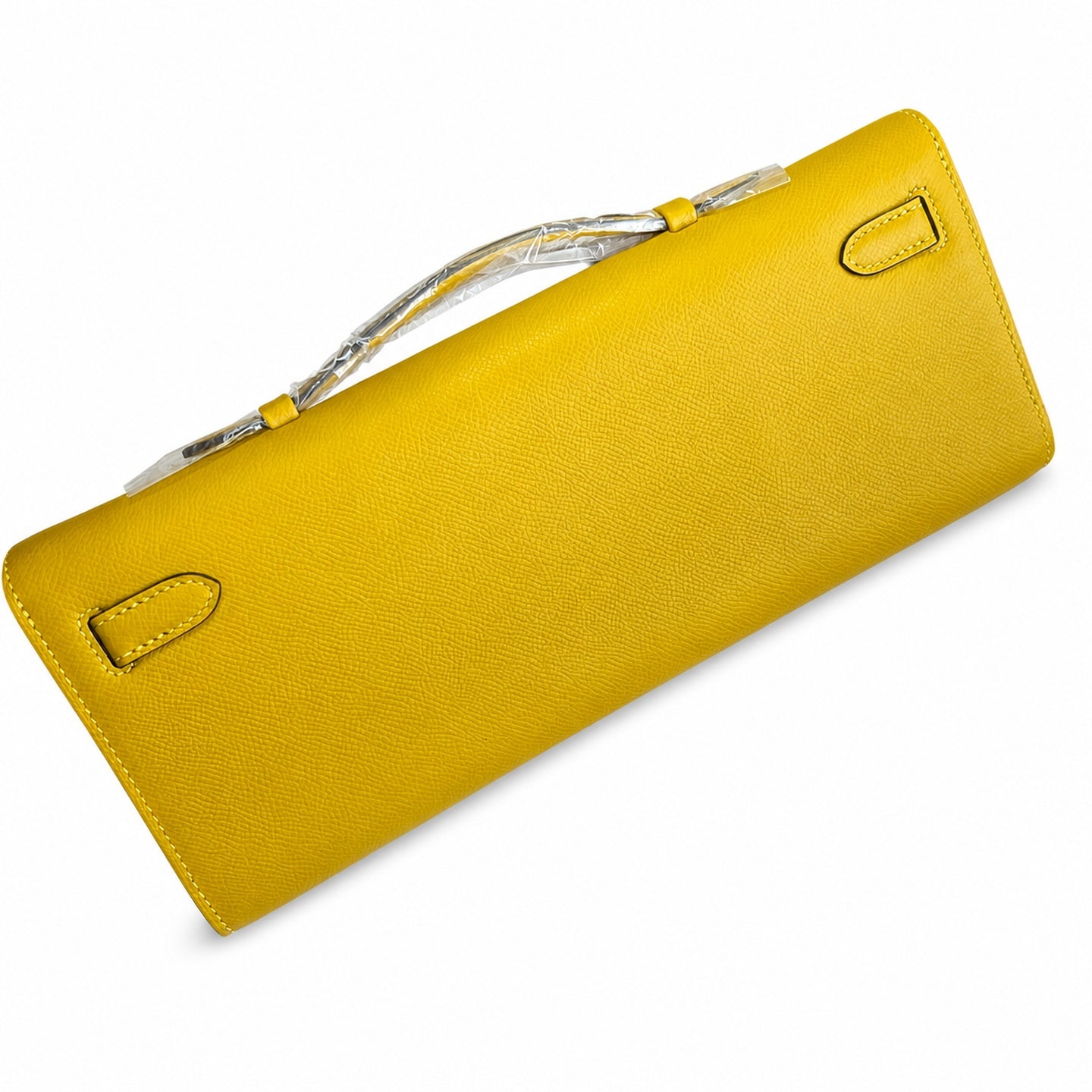 Hermès Kelly Cut 31 Clutch Epsom Leather Picture Amber Yellow