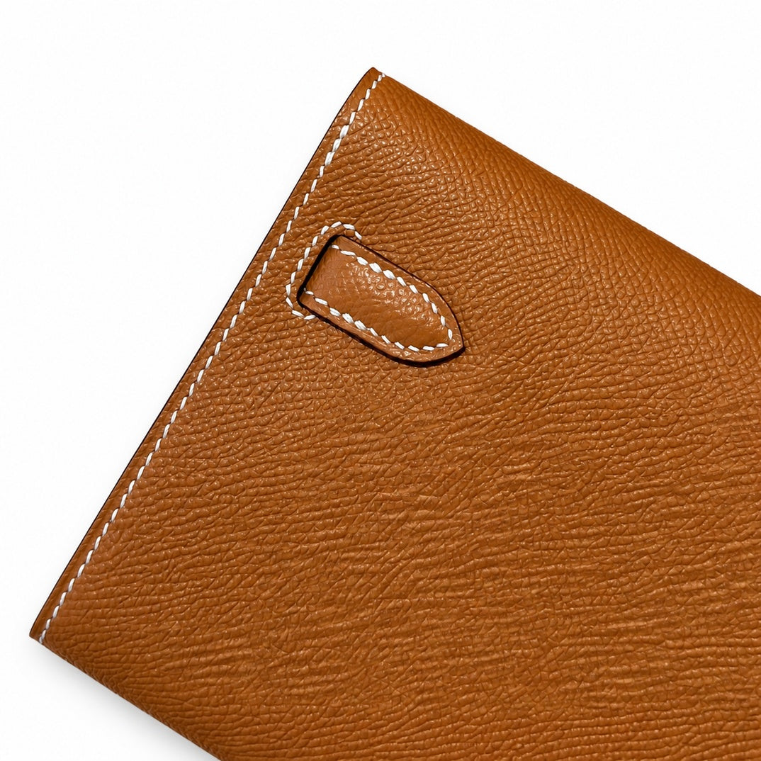 Hermès Kelly To Go Alezan Epsom Calf Leather Gold Hardware