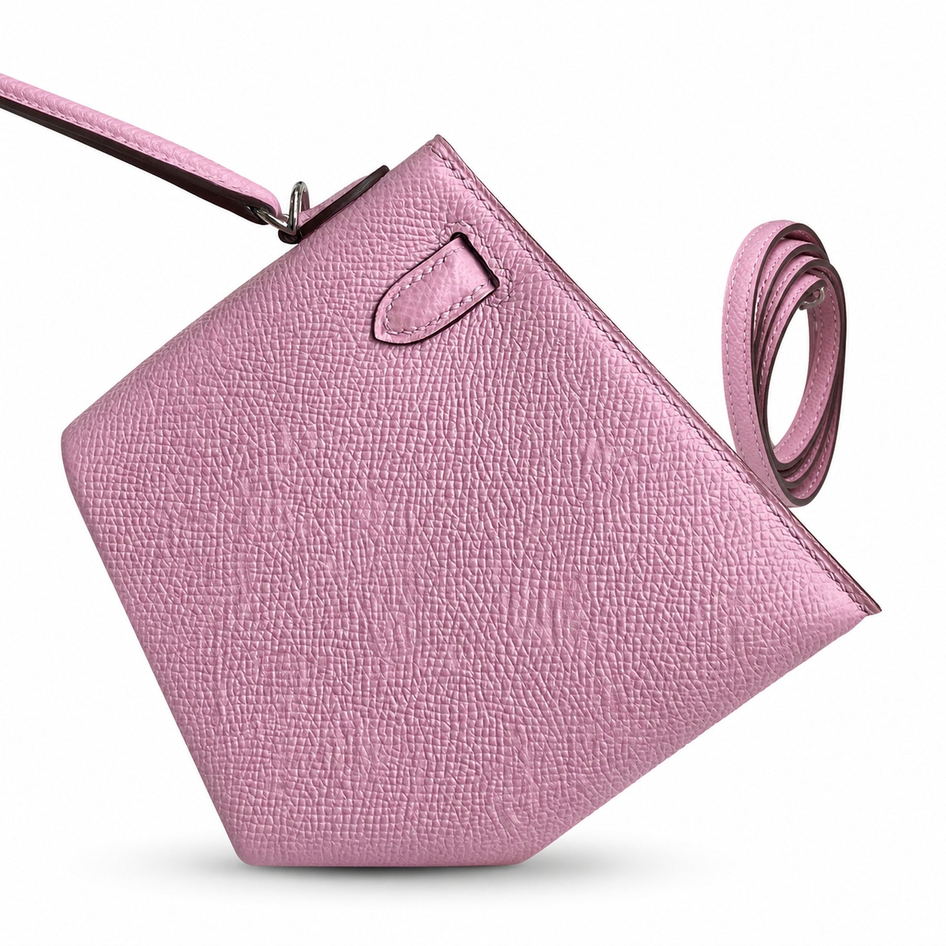 Hermès Kelly Sellier 19 Malva Epsom Palladium Hardware
