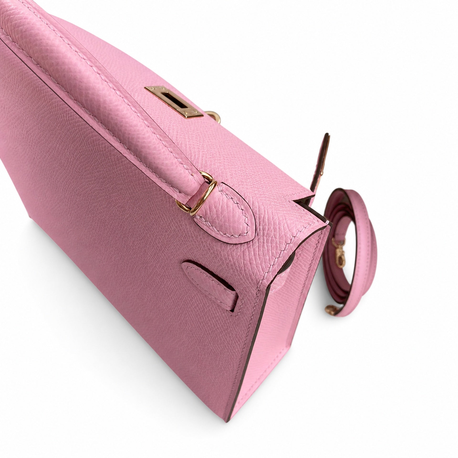 Hermès Kelly Sellier 19 Malva Epsom Gold Hardware