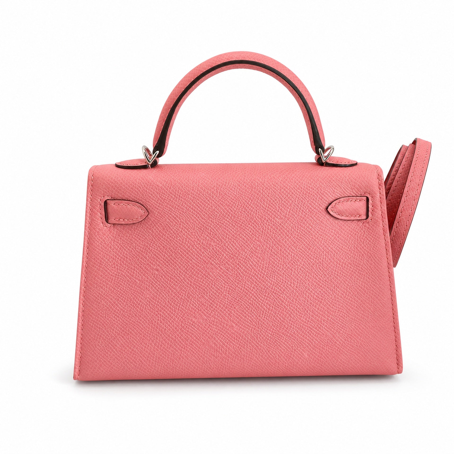 Hermès Kelly Sellier 19 Rose Confetti Epsom Palladium Hardware